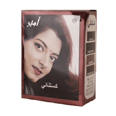 ⁦بودرة حناء كستنائي من أمير - 60غ⁩ - الصورة ⁦2⁩