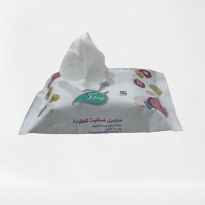 مناديل نسائية للطهارة للتنظيف العميق للبشرة الحساسة بدون عطر من العرايس - 25منديل