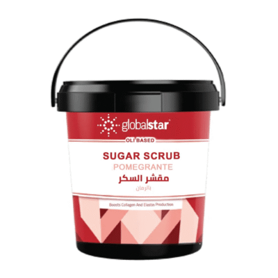 ⁦مقشر السكر بالرمان من جلوبال ستار - 600 جم⁩ - الصورة ⁦2⁩