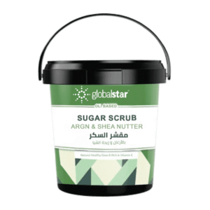 مقشر السكر الزيتي بالأرغان والشيا من جلوبال ستار - 600 جم