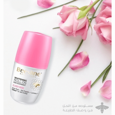 ⁦مزيل الرائحة رول اون لتفتيح البشرة من بيزلين - عطر الورد⁩ - الصورة ⁦2⁩