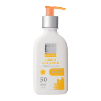 ⁦كريم لوشن واقي الشمس المفتح من بيور بيوتي SPF50 - 200مل⁩ - الصورة ⁦2⁩