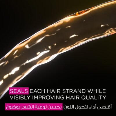 ⁦غارنييه صبغة الشعر اوليا دائمة وخالية من الامونيا - أحمر غامق⁩ - الصورة ⁦9⁩
